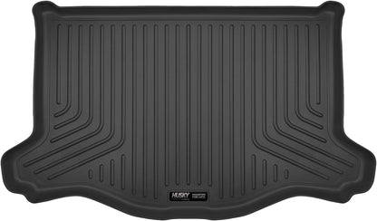 Husky Liners Weatherbeater Floor Mats | Fits 2009-2013 Honda Fit | Front & 2nd Row, 3-pc Black - 98491