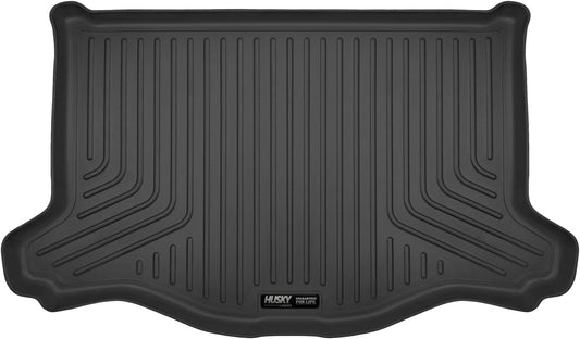 Husky Liners Weatherbeater Floor Mats | Fits 2009-2013 Honda Fit | Front & 2nd Row, 3-pc Black - 98491