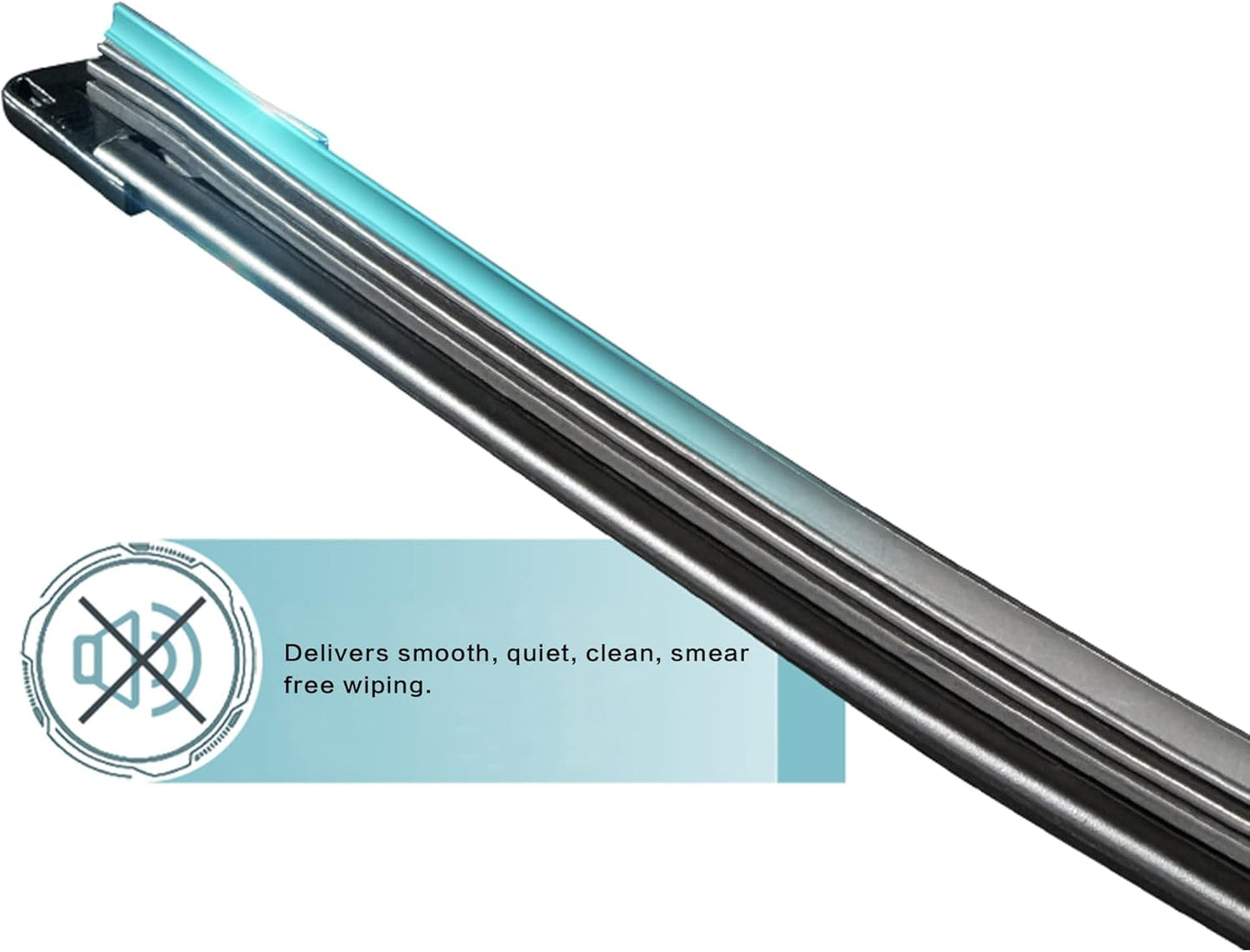 OEM QUALITY Premium All-Season Windshield Wiper Blades (22"+22" pair for front windshield) - Colors A
