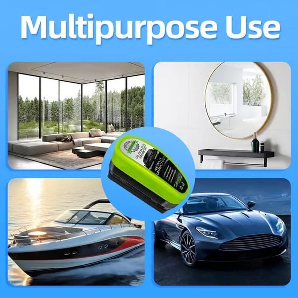 2026 New Clear Vision Windshield Cleaner, Clear Vision Glass Cleaner, Automotive Clears Vision Window Cleaner, Crystal-Clear View in Any Weather, Ultimate Clarity in Any Weather (1PC)