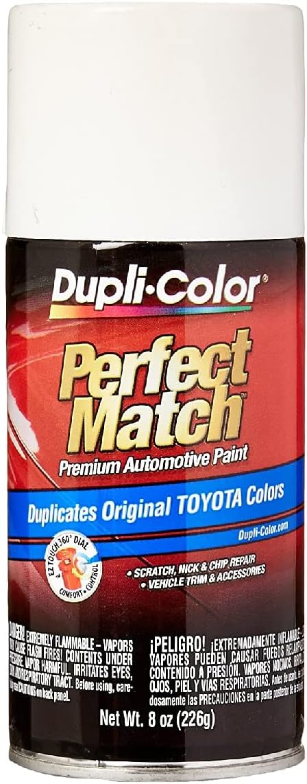 Dupli-Color EBCL01257 Clear Perfect Match Automotive Top Coat - 8 oz. Aerosol - Colors A