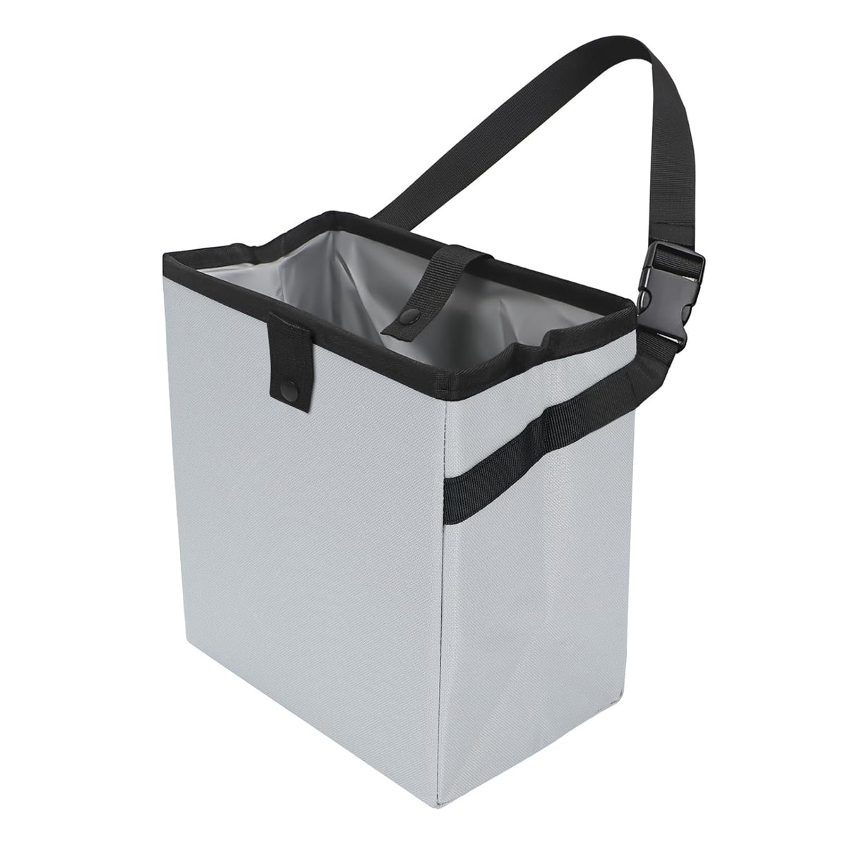 Homelove Car Trash Can, Leak-Proof Waterproof Trash Bin Collapsible Portable Auto Garbage Bag Large Capacity Trashcan Storage Bag Multipurpose Car Organizer Hanging (Black)