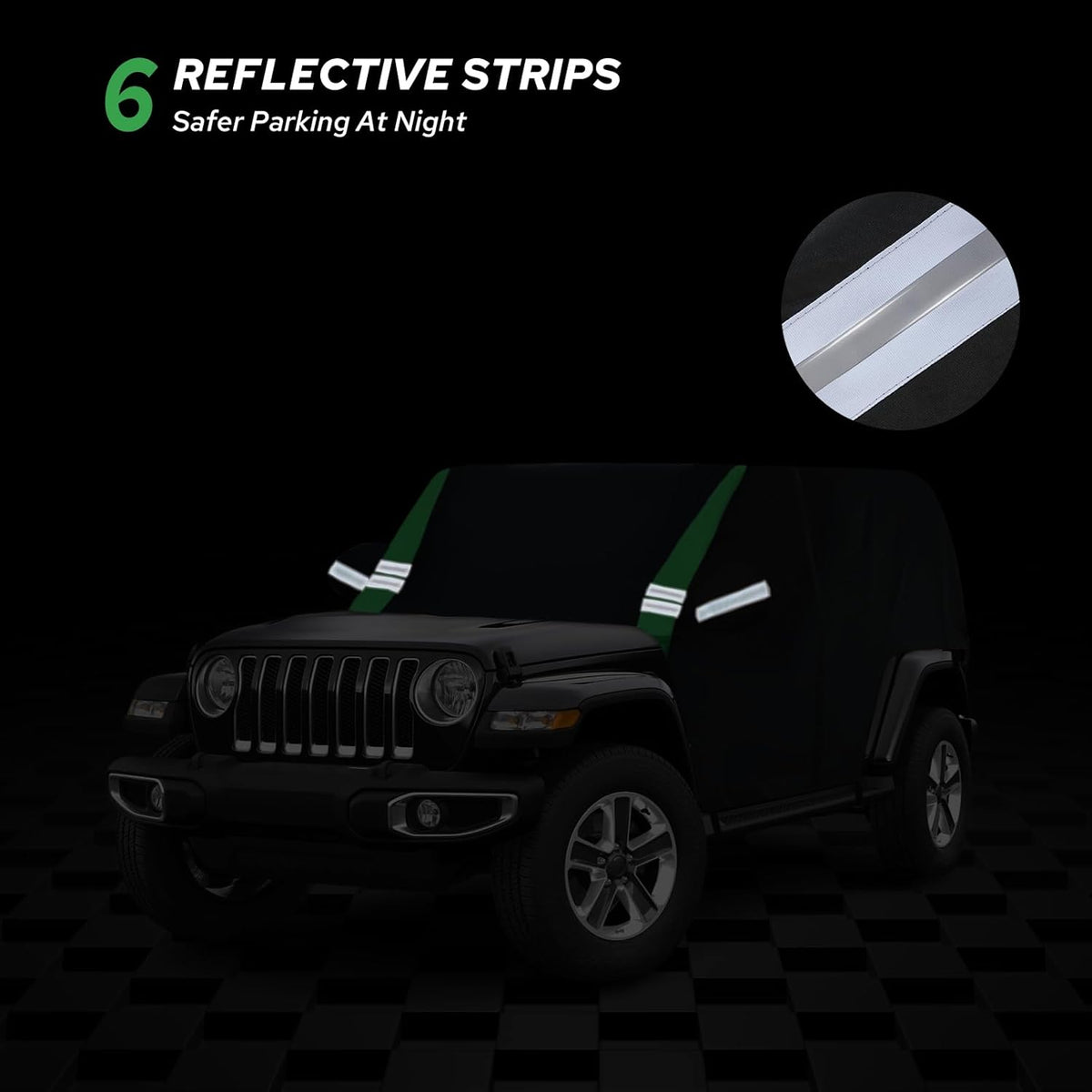 10-Layer Car Cover Waterproof All Weather for Automobiles, Soft Cotton Lining Outdoor Full Covers with Door Zipper, Universal Fit for Sedan 196"-208" L, Size A6 (See Size Chart)