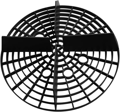 Car Wash Bucket Insert, 2PCS 10" Diameter Dustproof Dirt Grit Trap Vehicle Wash Filter, Remove Debris Automotive Detailing Cleaning Washing Kit, Universal for SUV RV Truck (Black)