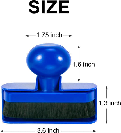 UNIMEIX Tire Shine Applicator Brush Large Vegan Tire Shine Brush with Storage Stand for Vehicles Tire Shine Polish Wax and Car Wash