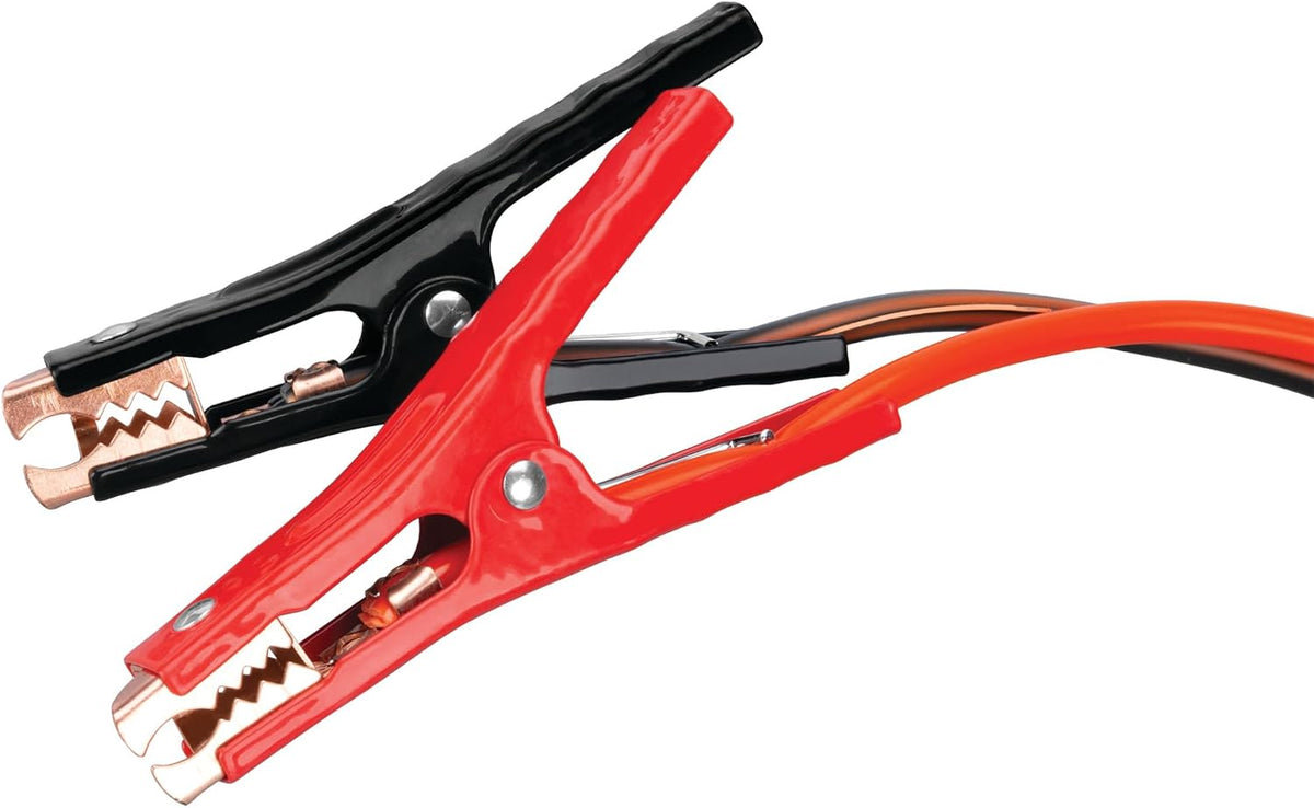 Performance Tool W1675 10ft 4GA Lighted Jumper Cables - Tangle-Free, Heavy Duty Clamps, Suitable for Trucks, SUVs, and Other Large Vehicles