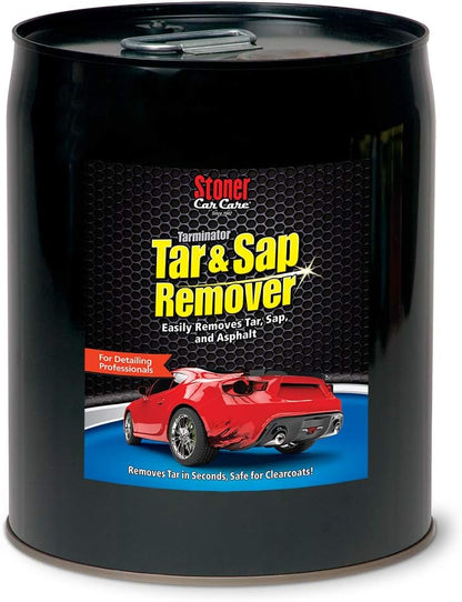 Stoner Car Care 91154 Tarminator Tar, Sap, and Asphalt Remover – Fast Acting Tar and Sap Remover for Cars – Clear Coat Safe Auto Cleaner for Paint, Chrome and Wheels – 10 oz