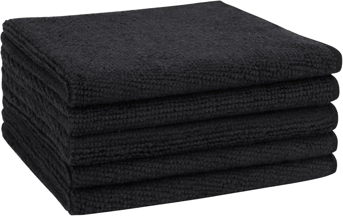 AIDEA Microfiber Cleaning Cloth, 50PK, Microfiber Towels for Cars, Premium Wash Cloths, Dusting Cloth Cleaning Rags, Absorbent Towels for SUVs, House, Kitchen, Window, Cleaning Supplies12×12"