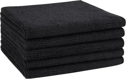 AIDEA Microfiber Cleaning Cloth, 50PK, Microfiber Towels for Cars, Premium Wash Cloths, Dusting Cloth Cleaning Rags, Absorbent Towels for SUVs, House, Kitchen, Window, Cleaning Supplies12×12"