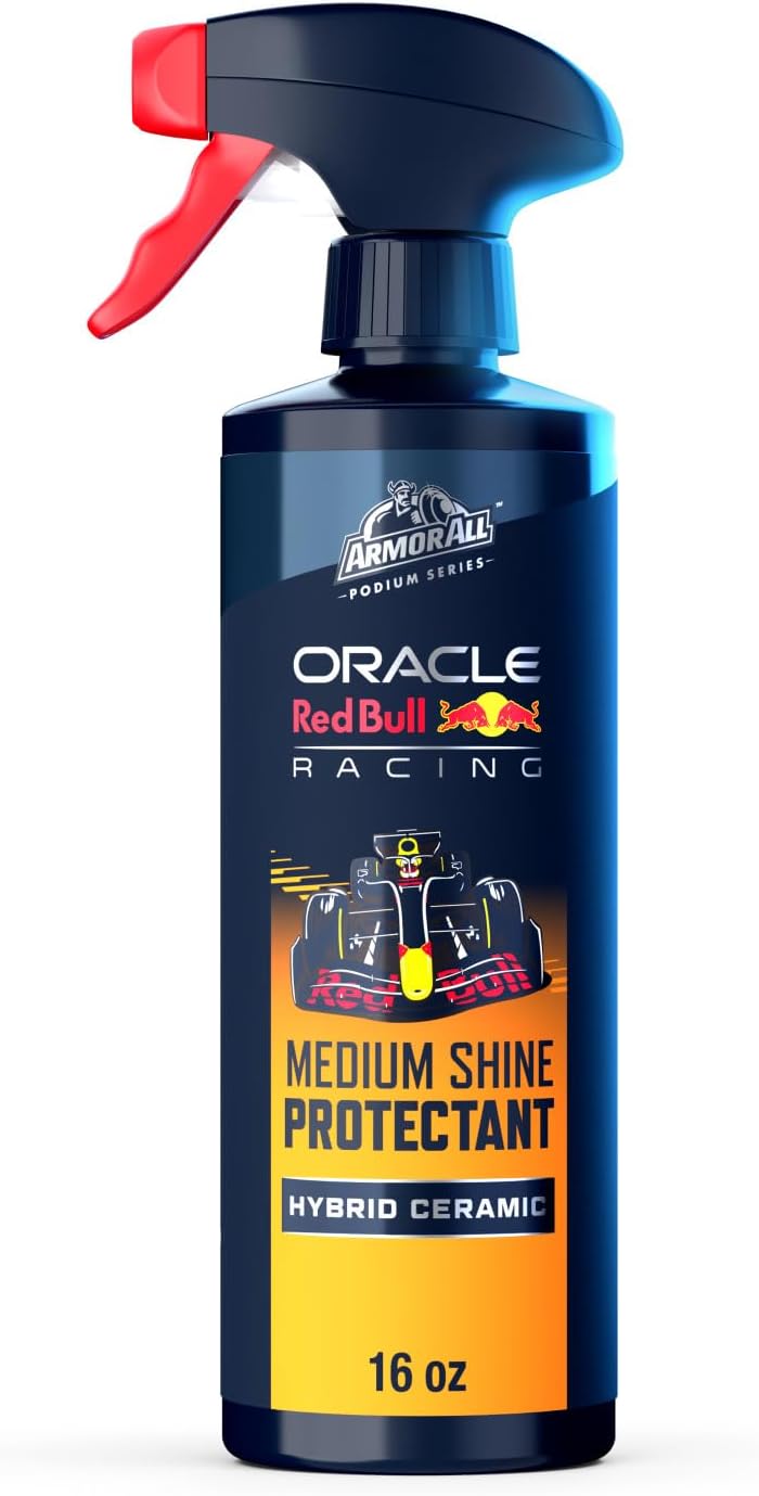 Armor All Podium Series Interior Detailer Spray, 16 fl oz, Car Detailing Spray Developed in Collaboration With Oracle Red Bull Racing