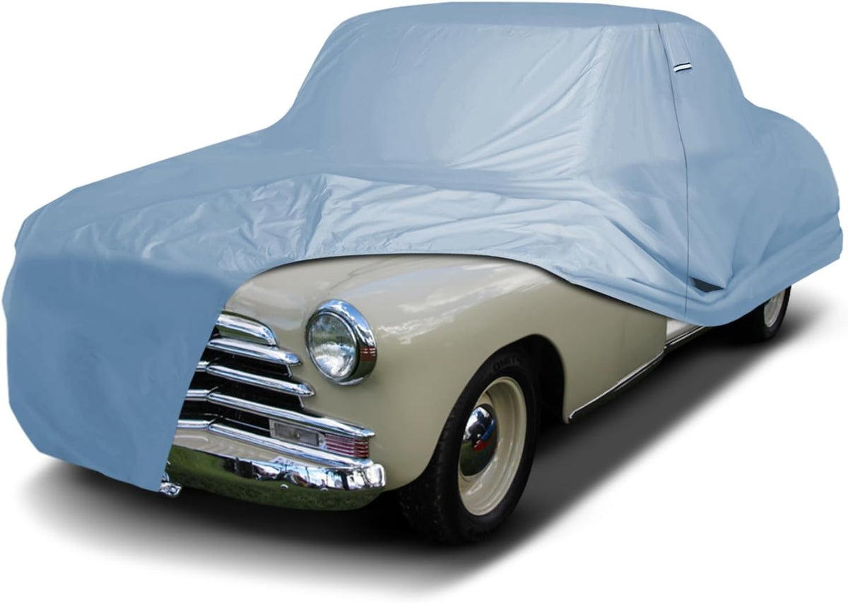 iCarCover Premium Car Cover for 1970-1972 Chevy Monte Carlo Heavy Duty Waterproof All-Weather Automobiles Custom Fit Indoor Outdoor UV Snow Protection Covers with Straps and Bag - Colors A