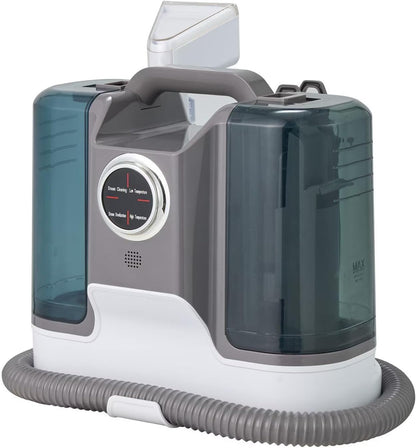 Small Car Seat Carpet Cleaner Machine for Home，Portable Hand Held Carpet Cleaner, Cars Steamer for Auto Detailing, Upholstery Furniture Steam Cleaners for Mattress Area Rugs Couch Sofas (White)