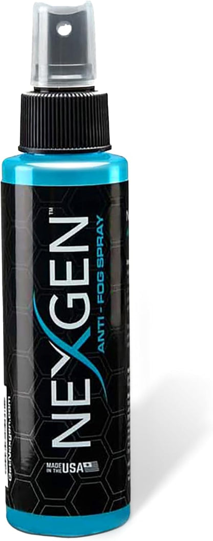Nexgen Anti-Fog Spray (4oz) - Invisible Protective Coating - Instant Car Detailing for Streak-Free, Crystal Clear Finish - Car Cleaning Supplies - Ideal for Windshields, Mirrors, Helmets & More
