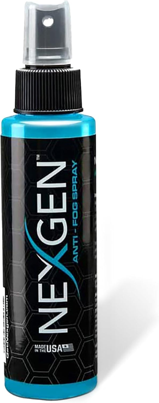 Nexgen Anti-Fog Spray (4oz) - Invisible Protective Coating - Instant Car Detailing for Streak-Free, Crystal Clear Finish - Car Cleaning Supplies - Ideal for Windshields, Mirrors, Helmets & More