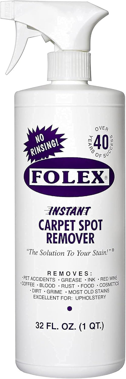 Folex Instant Carpet Spot Remover, 32 Fl Oz (Pack of 2)