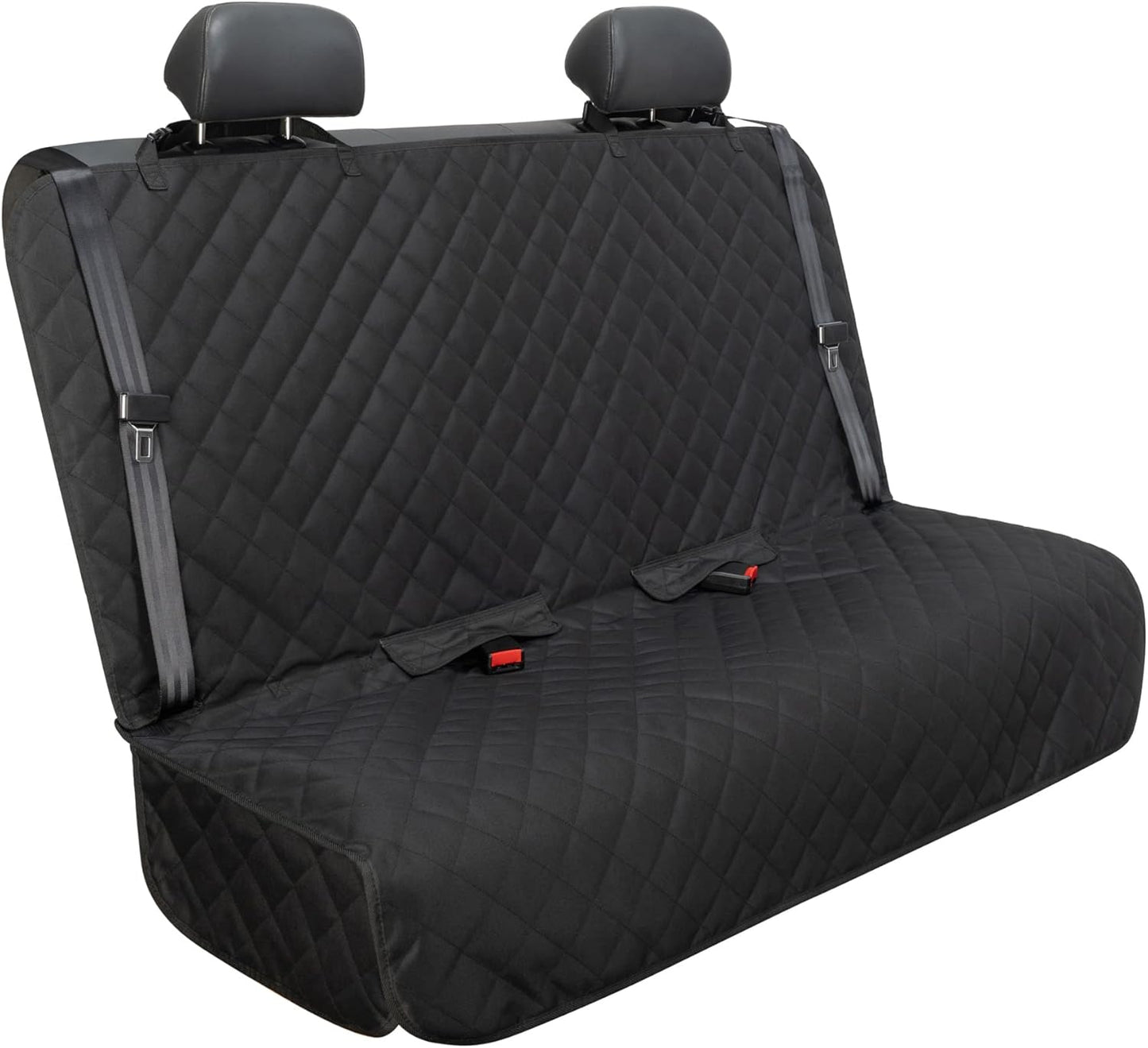 VIEWPETS Bench Car Seat Cover Protector - Waterproof, Heavy-Duty and Nonslip Pet Car Seat Cover for Dogs with Universal Size Fits for Vehicles, Trucks & SUVs
