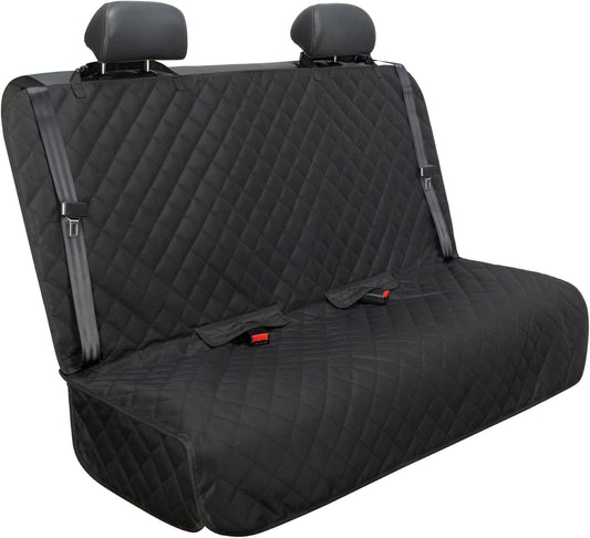 VIEWPETS Bench Car Seat Cover Protector - Waterproof, Heavy-Duty and Nonslip Pet Car Seat Cover for Dogs with Universal Size Fits for Vehicles, Trucks & SUVs