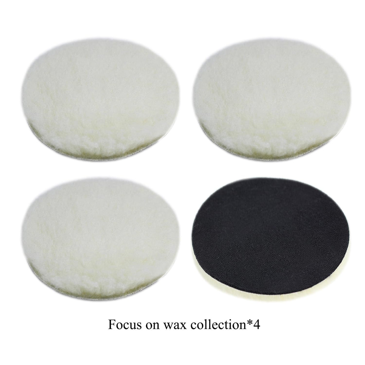 Car Foam Polishing Buffing Kit, Polishing Buffing Pads, Wool Pads,Polishing & Buffing Wheels, for Headlights & Body Foam Wax & Buffer Kits (27)