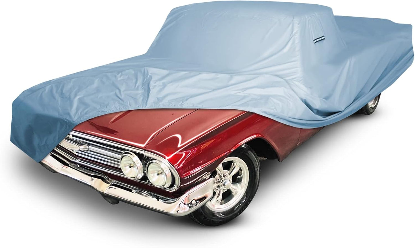 iCarCover Premium Car Cover for 1970-1972 Chevy Monte Carlo Heavy Duty Waterproof All-Weather Automobiles Custom Fit Indoor Outdoor UV Snow Protection Covers with Straps and Bag - Colors B
