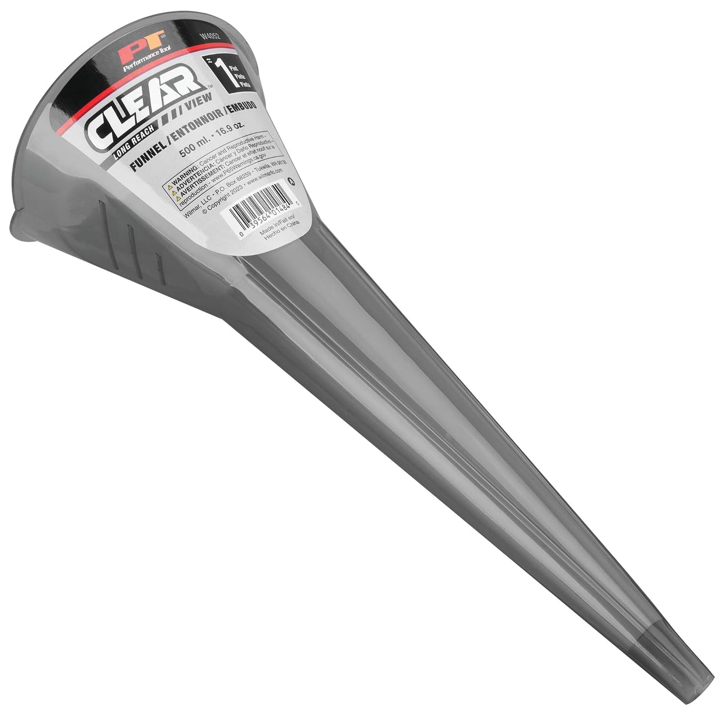 Performance Tool W4053 Clear View Easy-Fill Funnel Set (3 Pieces) - Versatile Liquid Filling Solutions