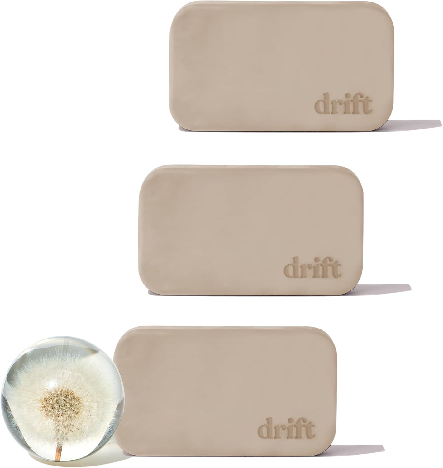 Drift Car Air Freshener - Stone Air Freshener Car Odor Eliminator - Long Lasting Scent - Auto Accessories - Metal Clip - Essential Oils - Clean Ingredients - Open Air Scent Starter Kit