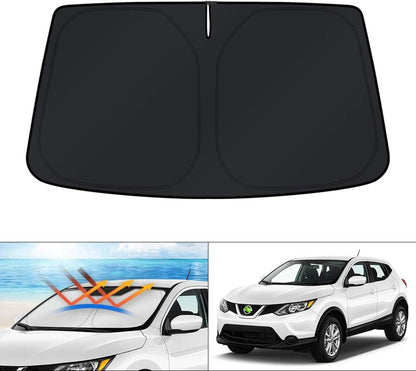 KUST Windshield Sun Shade for Toyota RAV4 2019-2022 2023 2024 2025 2026 Window Accessories Shade Sun Visor Cover Foldable Block UV Rays - Colors G