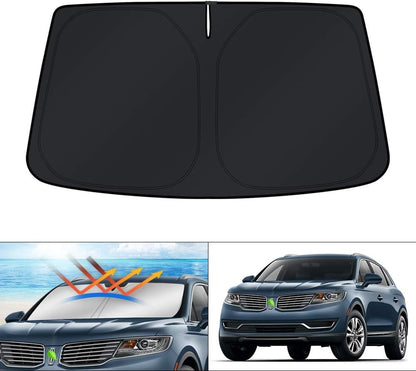 KUST Windshield Sun Shade for Toyota RAV4 2019-2022 2023 2024 2025 2026 Window Accessories Shade Sun Visor Cover Foldable Block UV Rays - Colors F