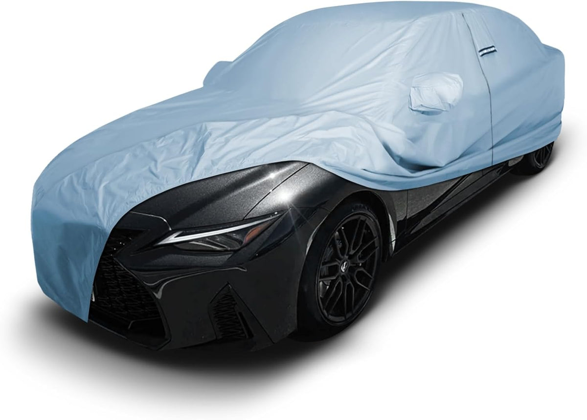 iCarCover Premium Car Cover for 1990-2017 Lexu s LS400, LS430, LS460 Heavy Duty Waterproof All-Weather Automobiles Custom Fit Indoor Outdoor UV Snow Protection Covers with Straps and Bag - Colors A
