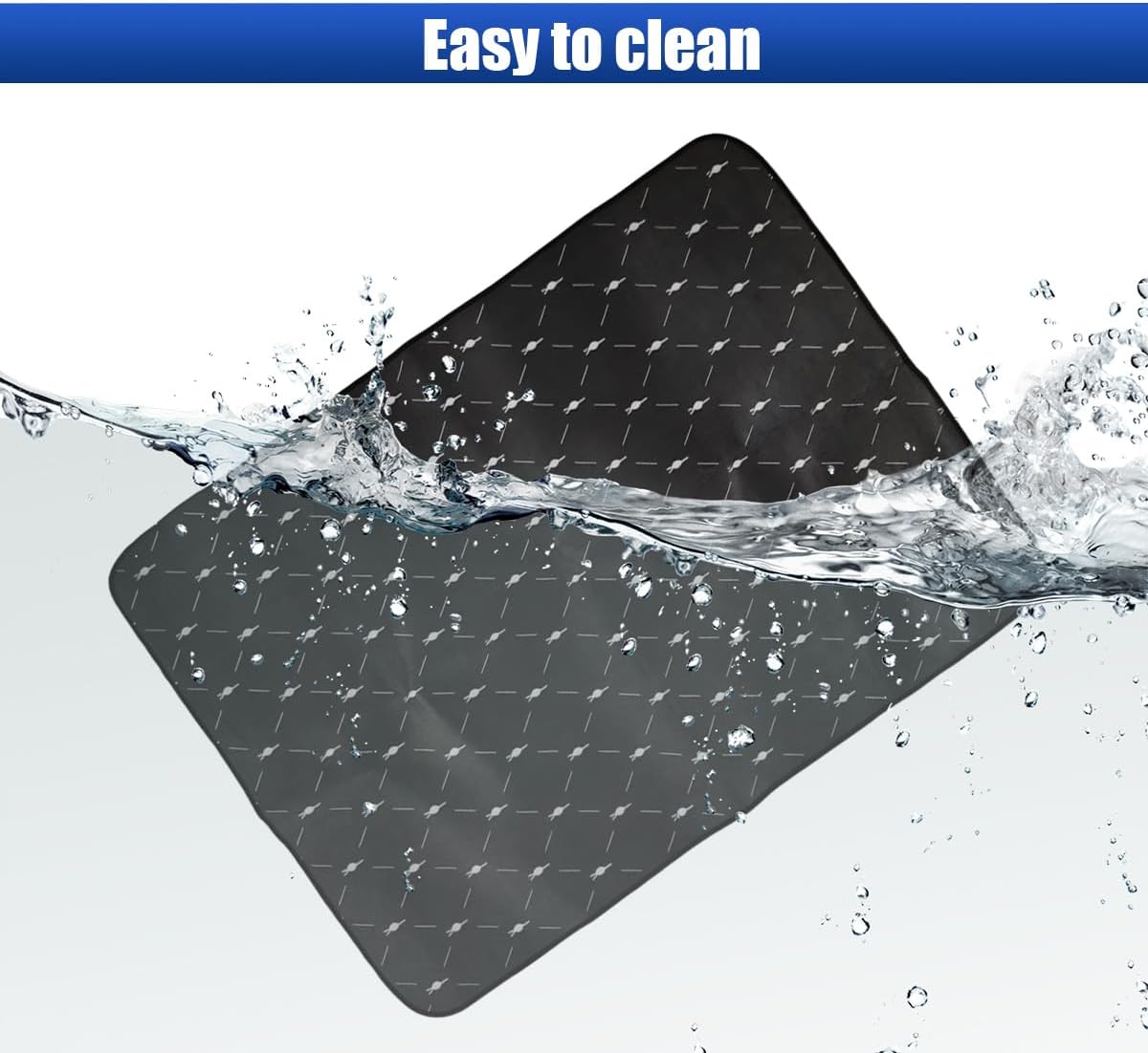 Car Trunk Cargo Liner, 38"×29" Scratch-Resistant Car Floor Mat, Washable Auto Trunk Protective Mat, Fashionable Vehicle Interior Decoration Accessories for SUVs, Trucks (Style1)