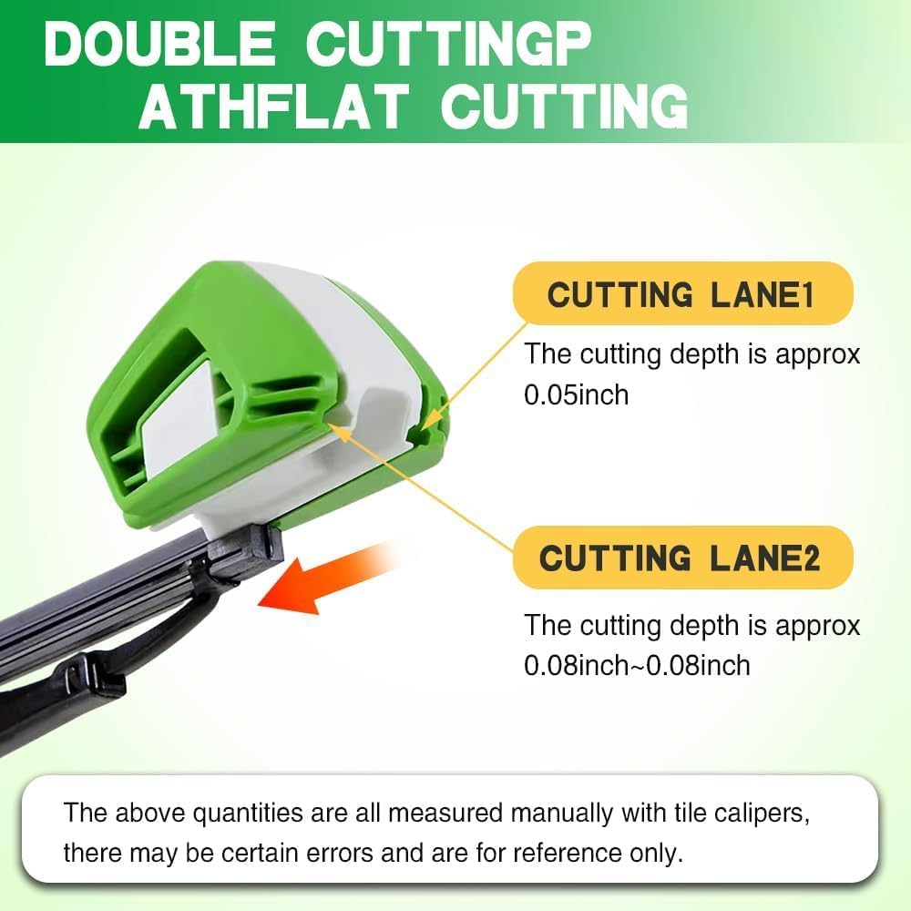 Car Windshield Wiper Regroover Tool | Portable, ABS, Vehicle Wiper Restorer, With Sponge, Universal
