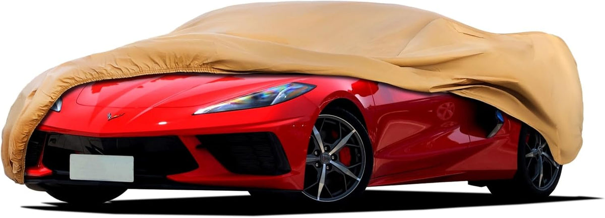 Heavy Duty Outdoor Car Cover Custom Fit for 1994-2026 Ford Mustang, Windproof All Weather Waterproof Sun Rain UV Dust Snow Protection Outdoor Car Covers