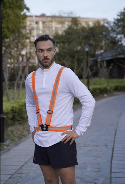 Dazonity High Visibility Safety Vest,10 Packs,Lightweight,Adjustable & Elastic Vest,Hi Vis Reflective Strips, Fit for Men & Women, Construction,Cycling, Runnning, Surveyor, (Yellow)