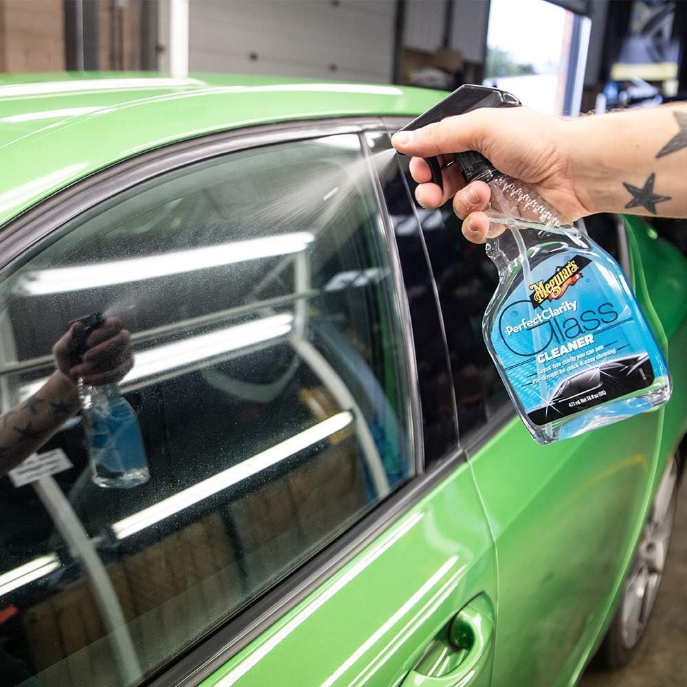 Meguiar's G8216EU Perfect Clarity Glass Cleaner 473ml. Streak free. Pro strength