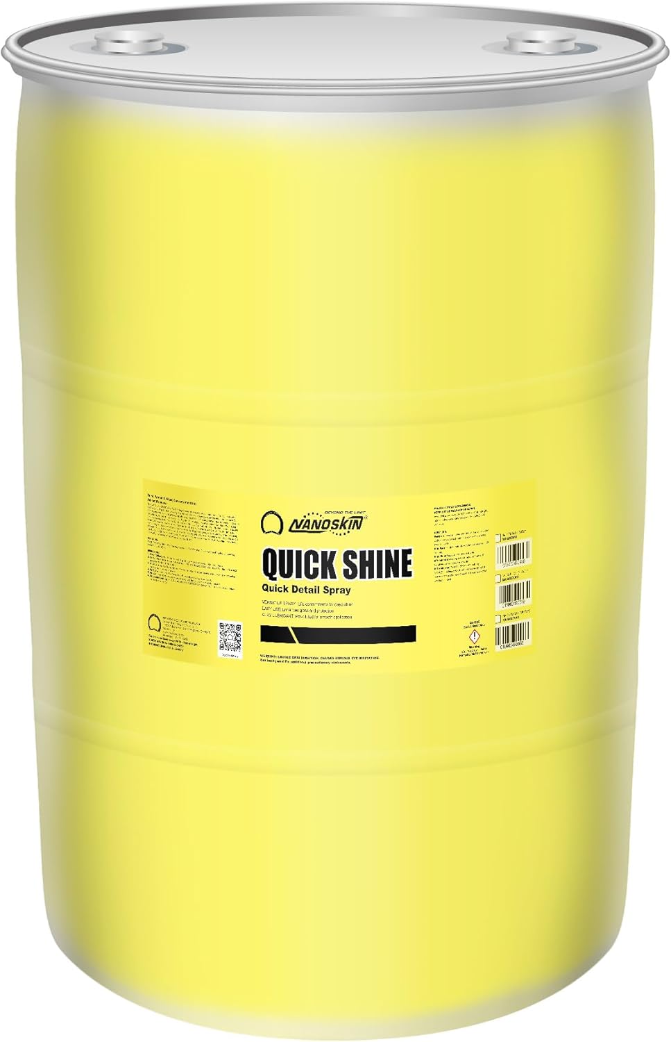 Nanoskin QUICK SHINE Quick Detail Spray 1 Gallon - Waterless Detailer Spray for Car Detailing | Deep Gloss Car Wax Booster & Clay Lubricant | Removes Dust, Smudges, Fingerprints and Other Contaminants