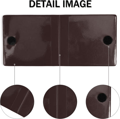 UYYE Car Registration and Insurance Card Holder, Vehicle Glove Box Car Organizer, Interior Car Accessories for Documents, Cards, License - 2 Pack