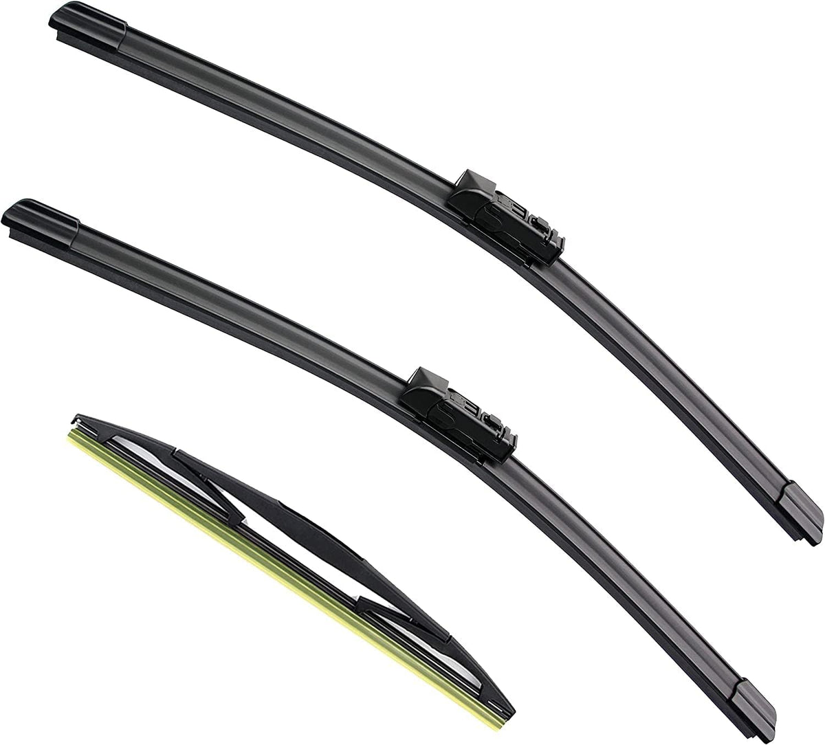 3 Factory Wiper Blade Replacement for Subaru Impreza 2017-2020 2021 2022 2023 Crosstrek 2018-2021 2022 2023 Original Equipment Windshield Wiper Blades Set - 26"/16"/12"(Set of 3) Top Lock - Colors A