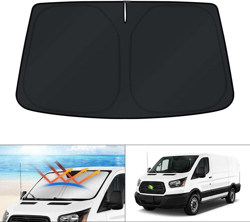 KUST Windshield Sun Shade for Toyota RAV4 2019-2022 2023 2024 2025 2026 Window Accessories Shade Sun Visor Cover Foldable Block UV Rays - Colors C