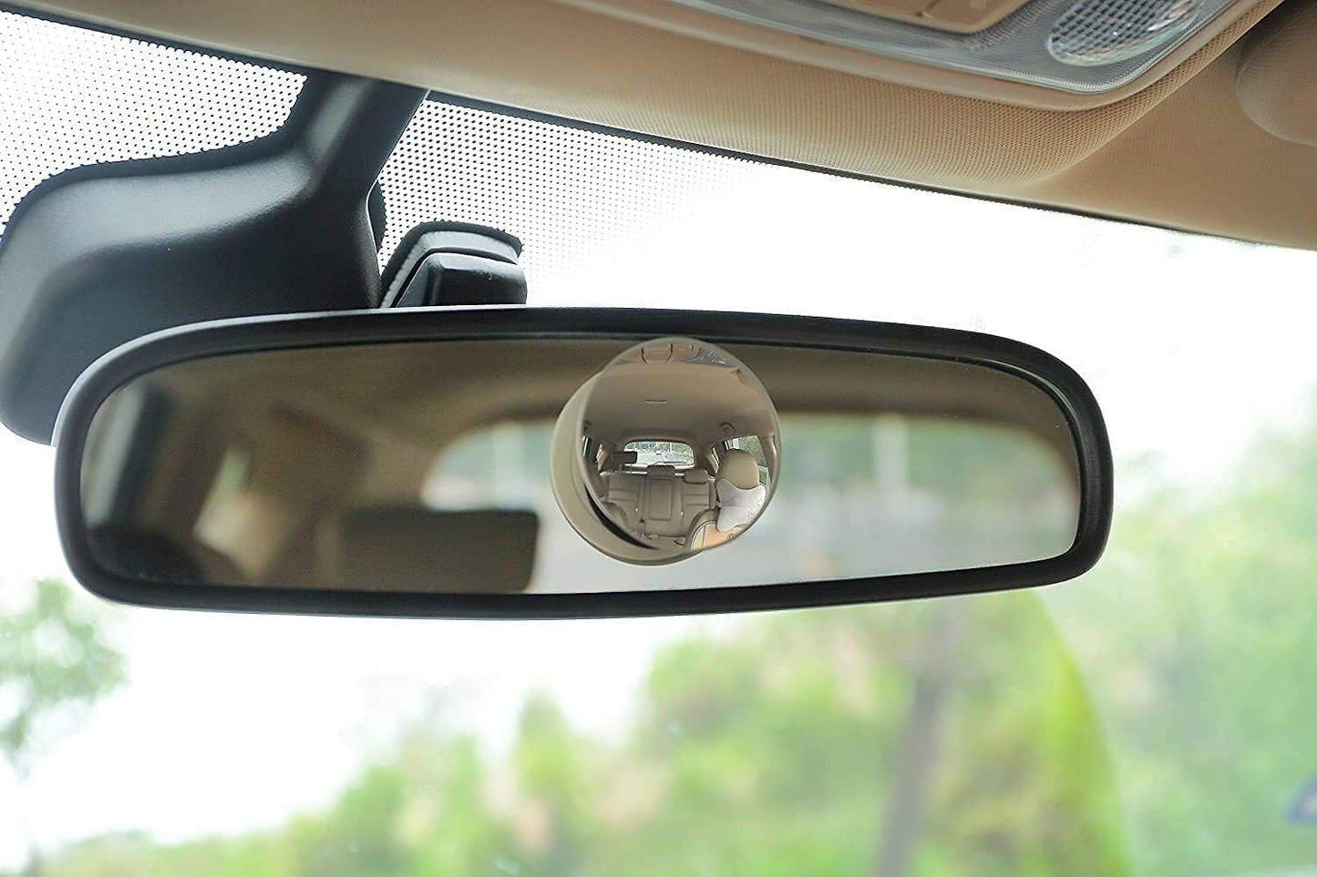 Verivue 2-Inch Round Blind Spot Mirrors for Cars, Universal Fit, HD Convex Wide Angle, Stick-On Frameless Side Mirror Blindspot, Adjustable Blind Spot Mirror for Car Side Mirrors, 2-Pack