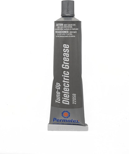 Permatex 22058 Dielectric Tune-Up Grease, 3oz. - High Performance Dielectric Grease Used to Protect Terminals, Spark Plugs, Wiring and Other Electrical Connections Against Salt, Dirt, and Corrosion
