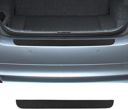 Craedli Car Rear Bumper Protector, 36" x 2.9" Anti Scratch Anti Collision Trunk Door Edge Guard, Non Slip Self Adhesive Automotive Exterior Protection Strip Accessories for Most Cars(36IN)