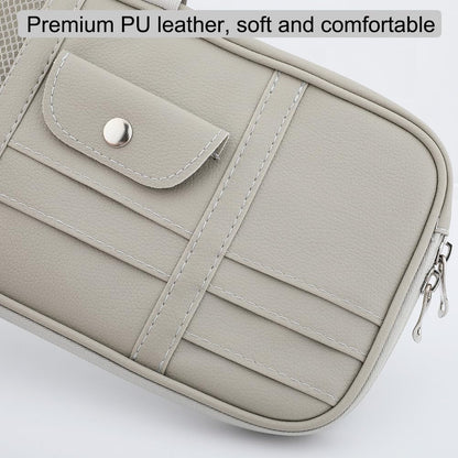Car Sun Visor Organizer, Auto Interior Accessories Pocket Organizer - Car Truck SUV Storage Pouch Holder, with Multi-Pocket Net Zipper (Black)