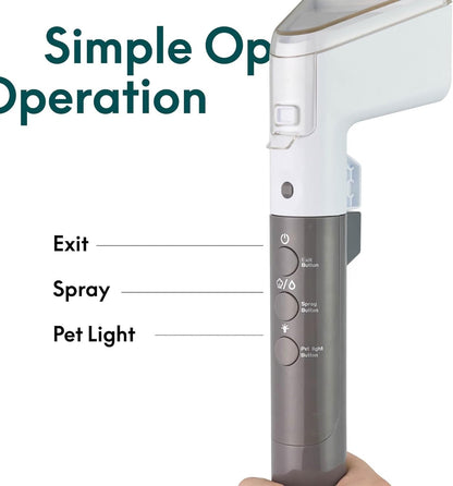 Small Car Seat Carpet Cleaner Machine for Home，Portable Hand Held Carpet Cleaner, Cars Steamer for Auto Detailing, Upholstery Furniture Steam Cleaners for Mattress Area Rugs Couch Sofas (White)