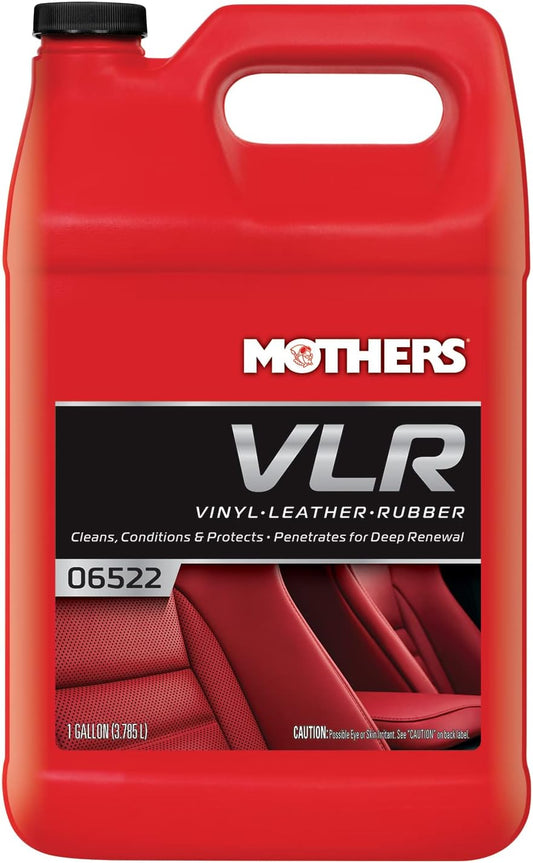 Mothers VLR Vinyl-Leather-Rubber Care, 24 oz. — Cleans, Conditions & Protects In One Step – pH Balanced Formula with Neatsfoot Oil & Lanolin To Protect Against Drying, Fading & Cracking (06524)