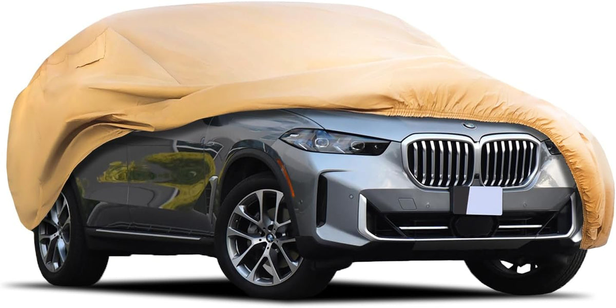 Heavy Duty Outdoor Car Cover Custom Fit for 1994-2026 Ford Mustang, Windproof All Weather Waterproof Sun Rain UV Dust Snow Protection Outdoor Car Covers