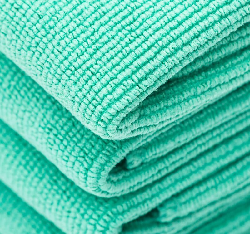 The Rag Company - The Edgeless Pearl - Professional Microfiber Detailing Towel for Ceramic Coating, Leveling & Sealant Removal, Scratch-Free & Tagless, 320gsm, 16x16 inches, Ice Grey - 12-Pack