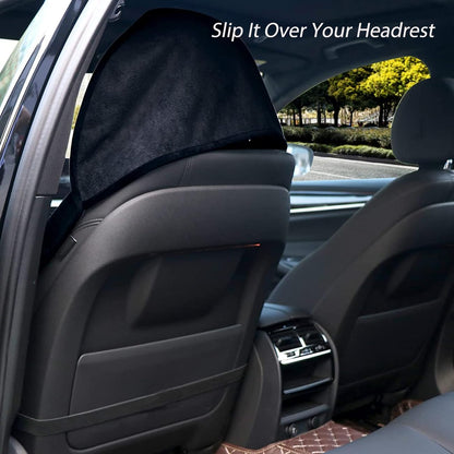 Waterproof Sweating Car Seat Cover for Post Gym Workout, Running, Swimming, Beach and Hiking, Universal Fit Non-Slip Towel Bucket Seat Protector for Cars SUV Trucks, Machine Washable (Grey)