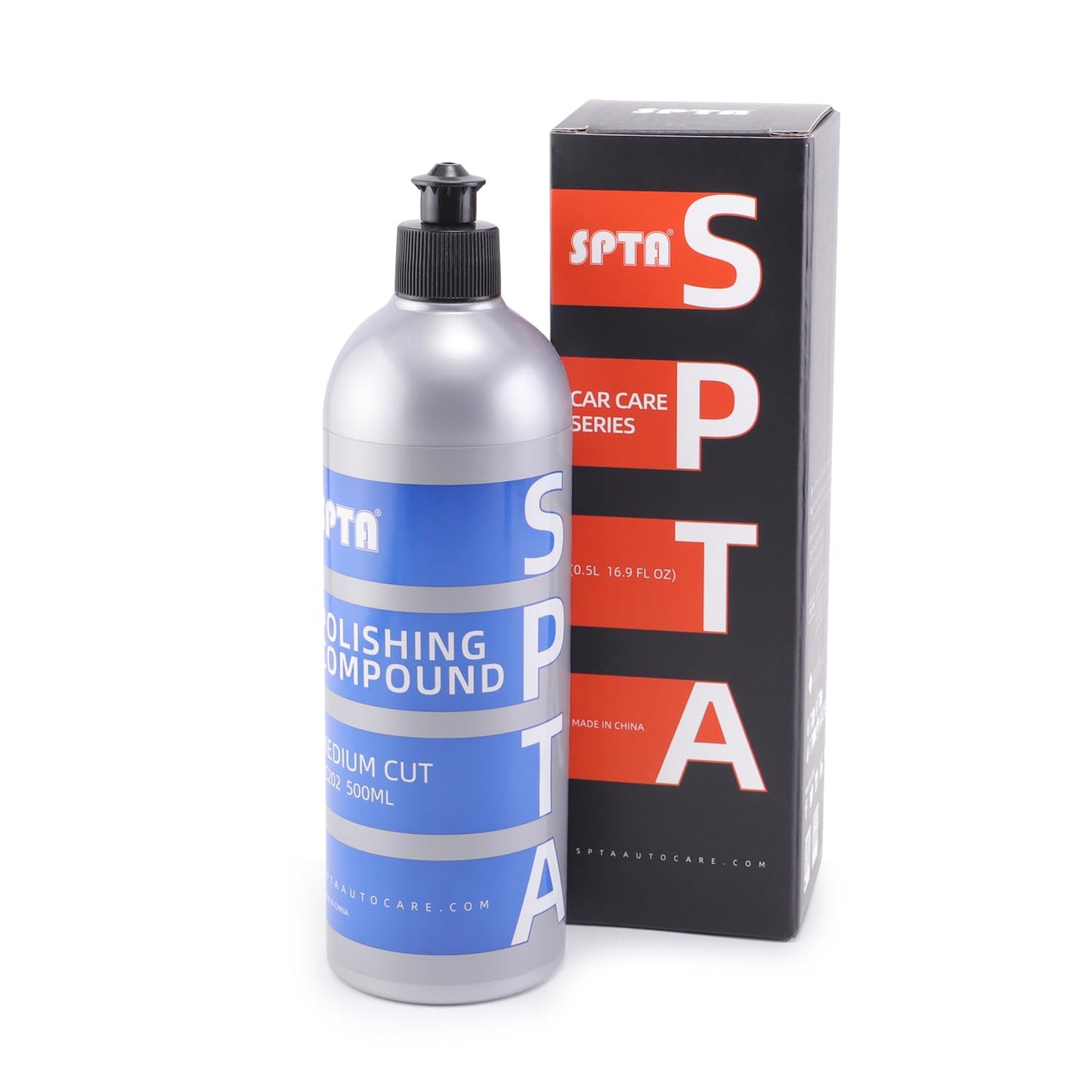 Mix Polishing Compound, SPTA 4.06oz (120ml) Polishing Compound Car Scratch & Swirl Remover Rubbing Compound & Finishing Polish Buffing Compound Swirl Remover for Cars Automotive Paint Correction