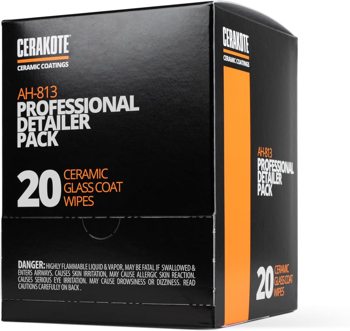 CERAKOTE® Ceramic Glass Coat Protectant - Hydrophobic Automotive Rain Repellant, Long-Lasting and Durable Ceramic Coating, Quick and Easy Application