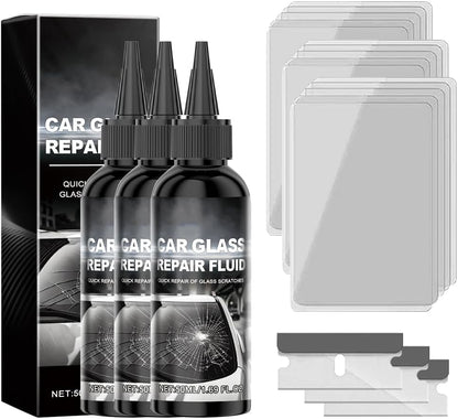 Car Windshield Crack Repair Kit, 2026 New Glass Repair Liquid for Cracks Glass Cracks Gone Repair Kit Windshield Repair Kit, Quick Fix Windshield and Glass Repair Tools for Chips and Cracks (1)