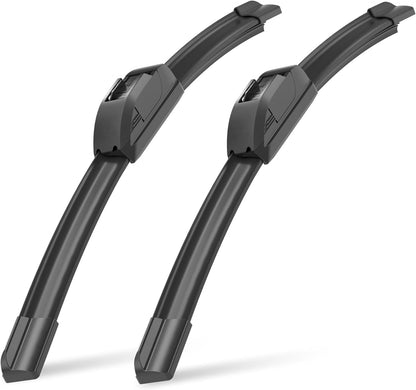 Raidbee® 26"+26" Windshield Wiper Blades Replacement for Ford Fusion 2013 2014 2015 2016 2017 2018 2019 2020 Genuine OEM Quality 2 Pack - Colors A